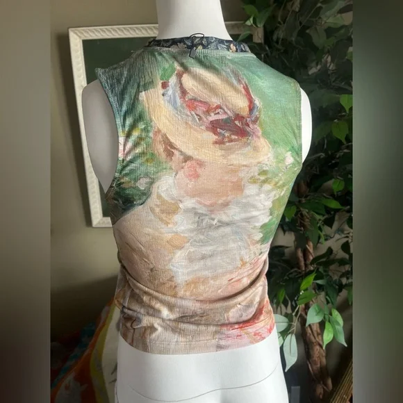 Desigual Van Gogh Detail Top - Picture 2 of 4